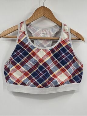 TomboyX Plaid Bra Size 3X